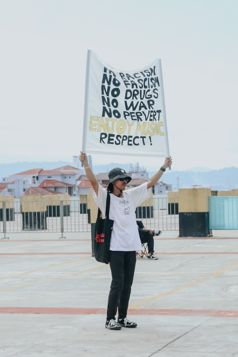 A festival attendee at Atas Angin Festival 2023. — Picture courtesy of Atas Angin