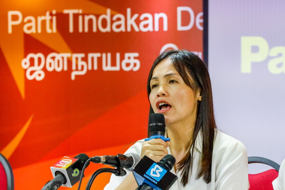 A file photograph shows Communications Deputy Minister Teo Nie Ching at a press conference in Kuala Lumpur May 29, 2024. — Picture by Firdaus Latif