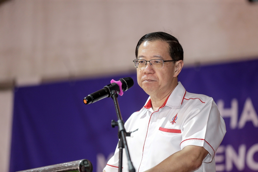 DAP national chairman Lim Guan Eng said non-Muslim parents take umbrage at being ‘lectured’ at what is healthy practice in bringing up their own children within the Chinese and vernacular education system. — Picture by Sayuti Zainudin 