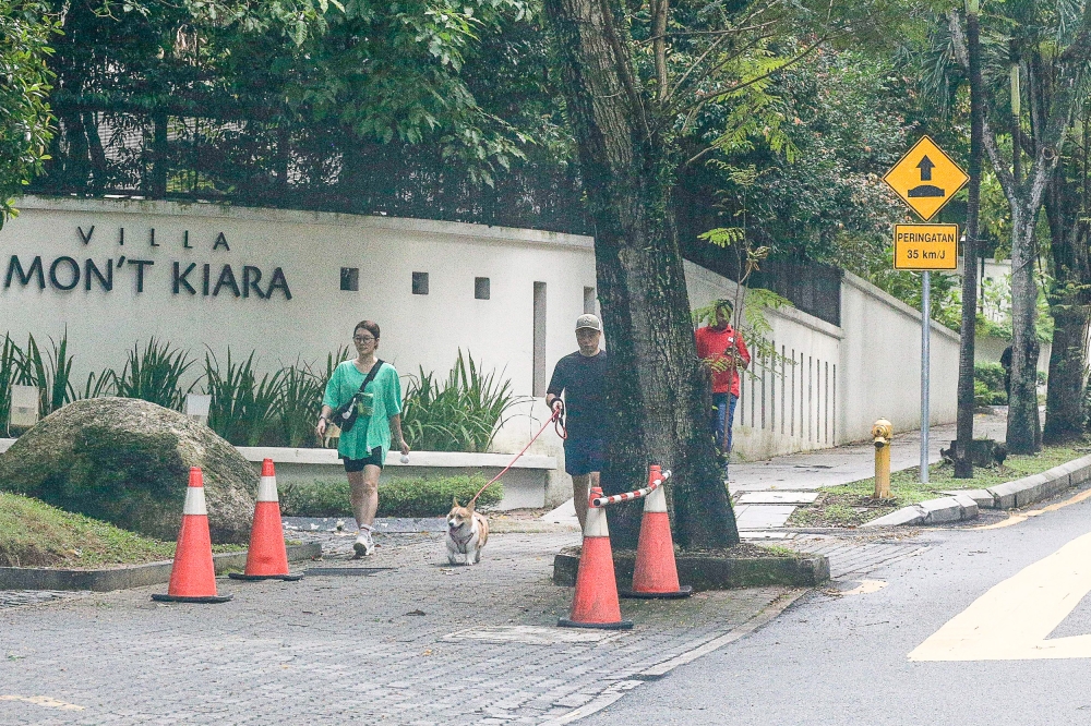 The Mont Kiara enclave in Kuala Lumpur is popular with foreigners who call Malaysia home. — Picture by Sayuti Zainudin