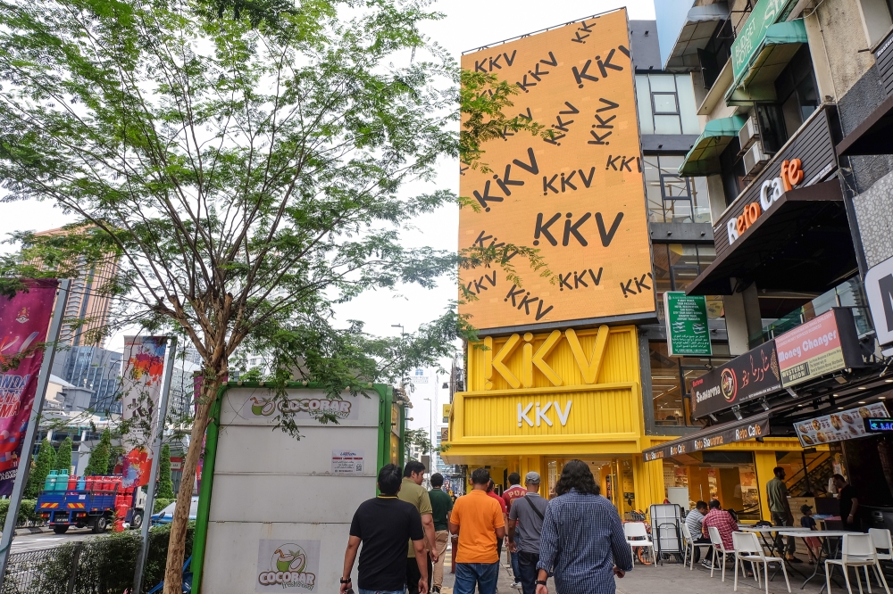 China’s KKV lifestyle store occupies four floors of prime real estate at Bukit Bintang in Kuala Lumpur as seen on July 4, 2024. — Picture by Yusof Mat Isa