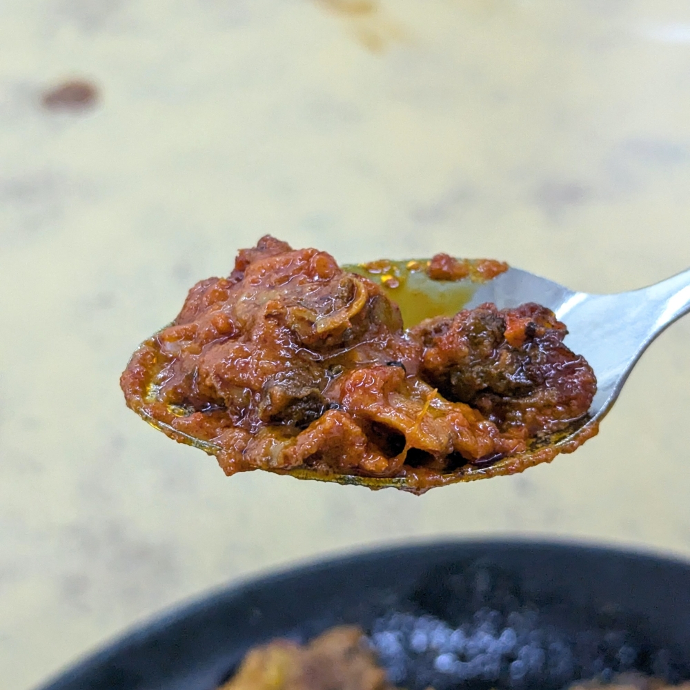 ‘Sambal kerang’  here is spicy and slightly sweet. — Picture by Ethan Lau