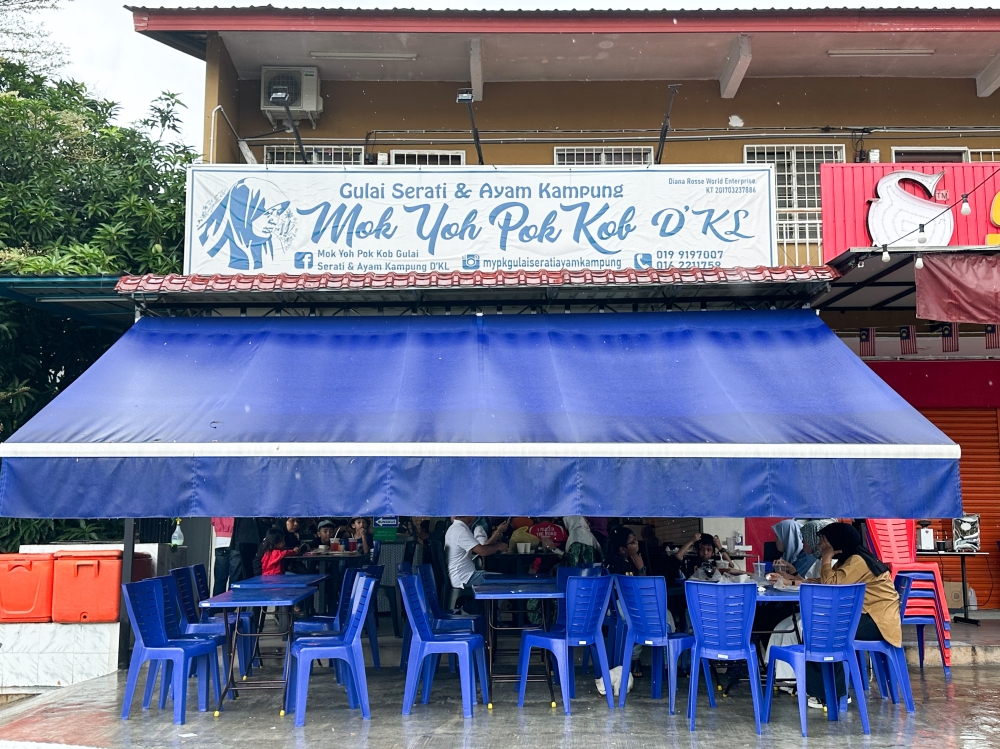 The eatery is located next to Sany Char Koay Teow, along Persiaran Kosmos. — Picture by Lee Khang Yi 