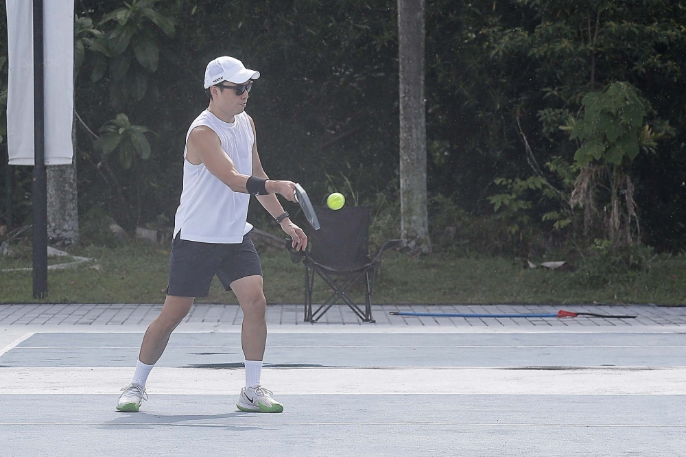 Pickleball is steadily overtaking tennis and futsal, prompting a surge in dedicated pickleball venues and social clubs across Malaysia. — Picture by Sayuti Zainudin 