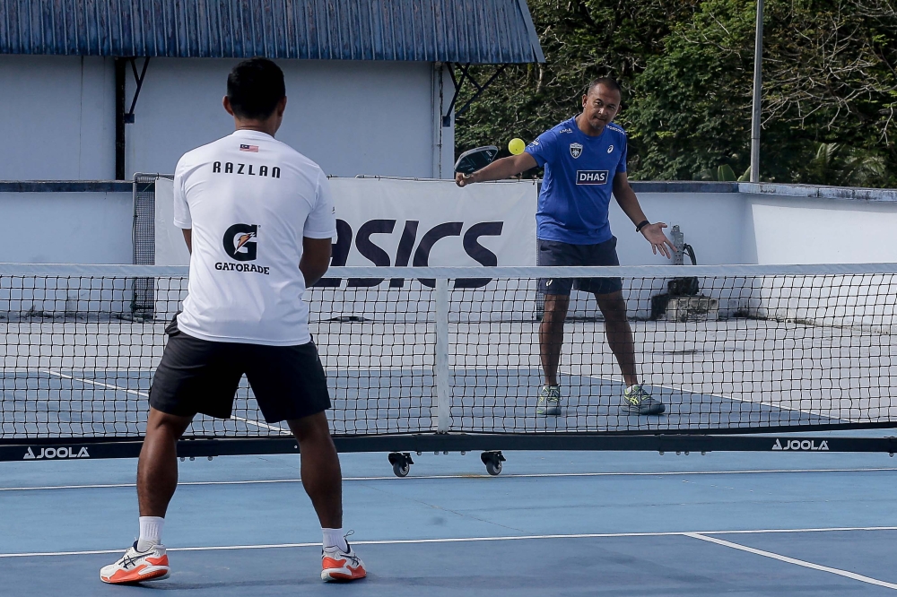 Pickleball’s accessibility ensures that it appeals to a wide range of people, allowing it to gain a strong foothold in various communities. — Picture by Sayuti Zainudin