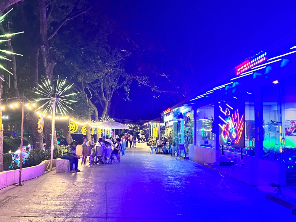 The Kinta Riverfront Walk has been called the mini i-City of Ipoh. — Picture by John Bunyan