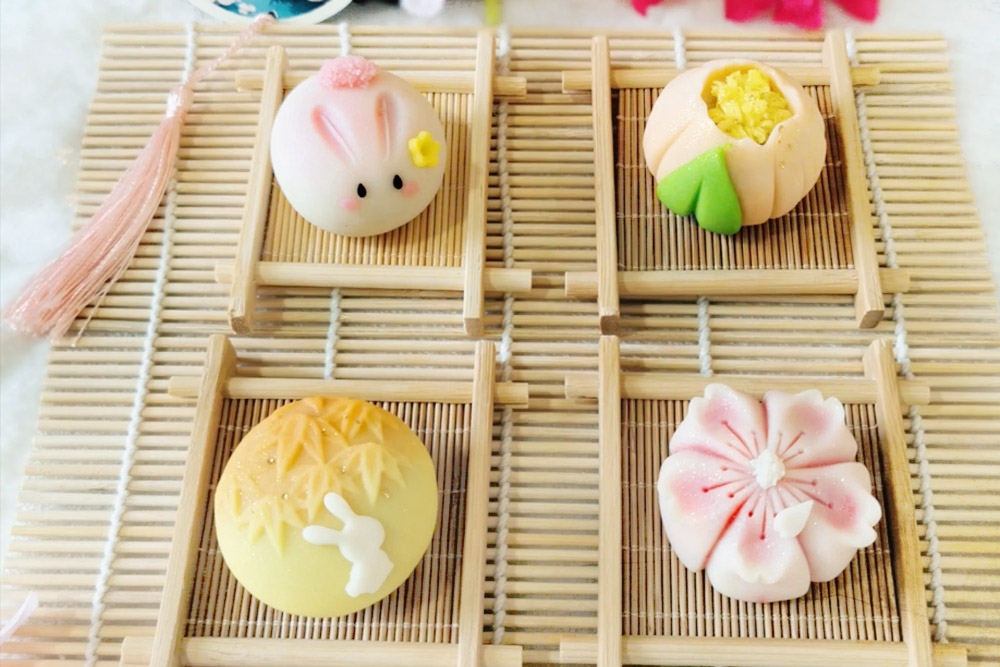 Besides baked mooncakes, Bow   Ribbons also offers Mid Autumn Wagashi. — Picture from www.bowandribbons.co