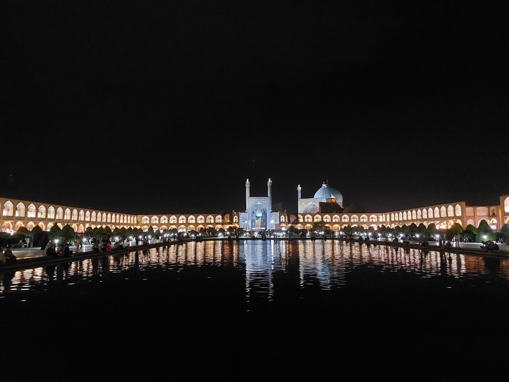 The Naqsh-e Jahan Square in Isfahan, Iran. — Picture by Ken Low