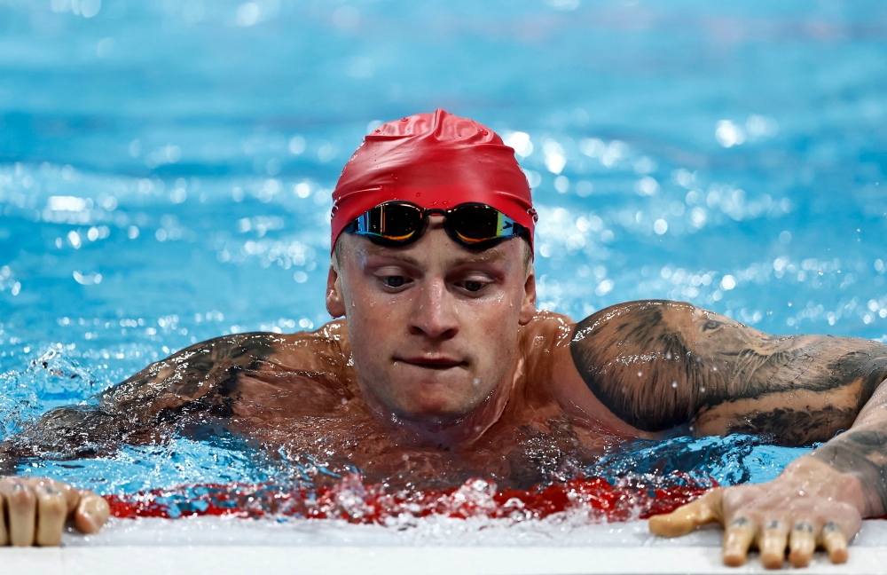 Two-time breaststroke gold medallist Peaty has been as good as a guaranteed gold for Team GB since bursting onto the scene in 2014. — AFP pic