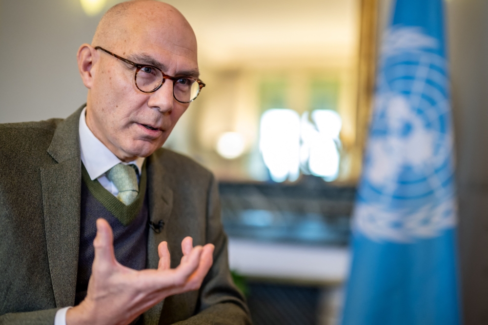 United Nations (UN) High Commissioner for Human Rights Volker Turk expressed his concern about the legislative project, and urged legislators to refrain from adopting laws ‘that undermine civic and democratic space in the country. — AFP pic