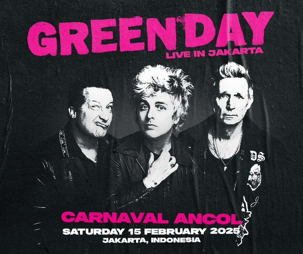 Green Day Live in Jakarta 2025 — only SEA concert for American rockers, as they head for Hammersonic music festival's 10th anniversary