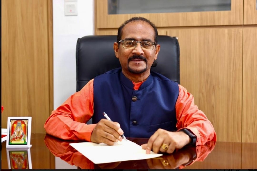 Temple chairman V. Raja Selan said a vending machine will be installed in September for devotees to purchase prayer items. — Picture courtesy of Arulmigu Rajamariamman Devasthanam 