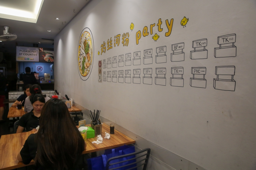 As their network keeps growing, this mural depicting each of their stalls is already outdated — Picture by Choo Choy May