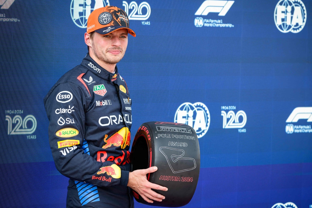 Red Bull's Dutch driver Max Verstappen will look to dominate in front of his adoring Orange Army of fans.  — AFP pic