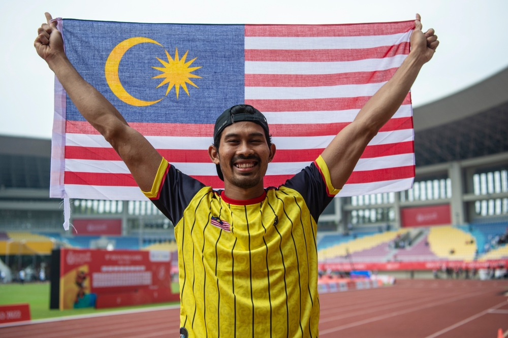 The world record by a male T20 athlete is still held by Datuk Abdul Latif Romly for long jump. — Bernama pic