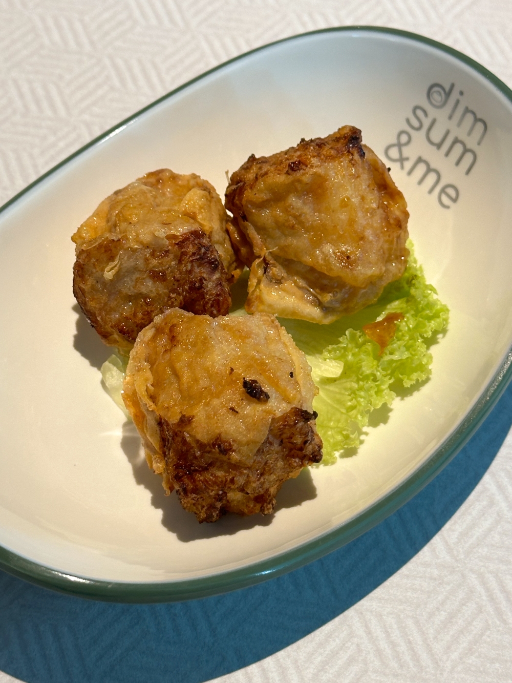 Bite into the Deep Fried Siu Mai to get a crispy layer followed by the juicy filling of chicken and prawns — Picture by Lee Khang Yi