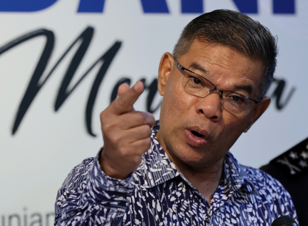 Home Minister Datuk Seri Saifuddin Nasution Ismail has urged the public to stop spreading false information portraying Kuala Lumpur as unsafe for living or visiting. — Bernama pic