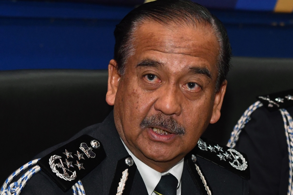 Inspector-General of Police Tan Sri Razarudin Husain said so far, statements have been taken from three individuals, including the politician and her spouse. — Bernama pic 