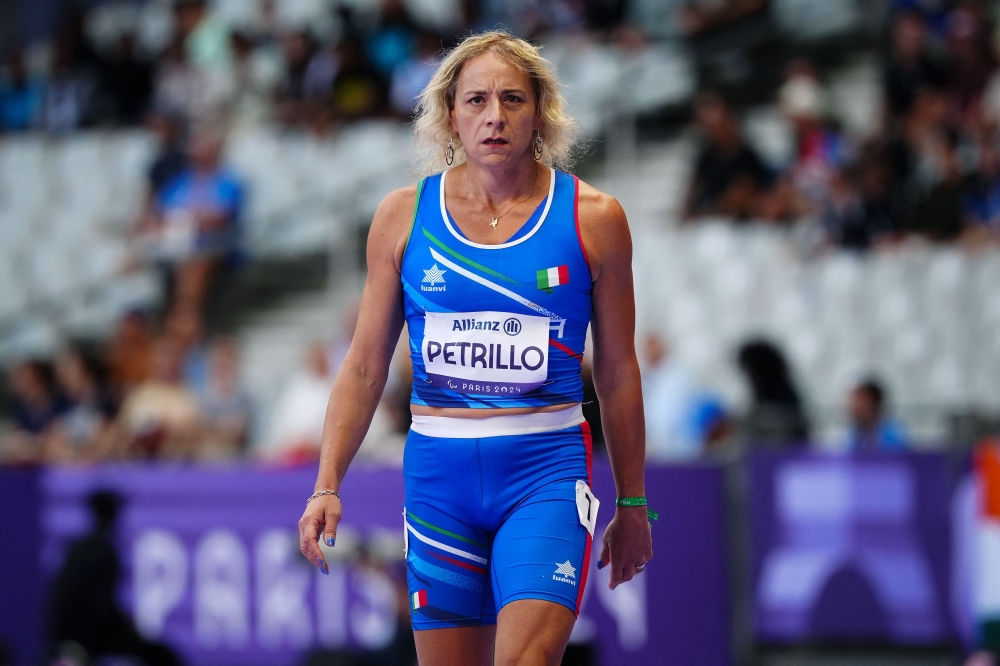 The first openly transgender athlete in Paralympics history, Italian sprinter Valentina Petrillo, competed in the Paris Games on August 2, 2024. — AFP pic