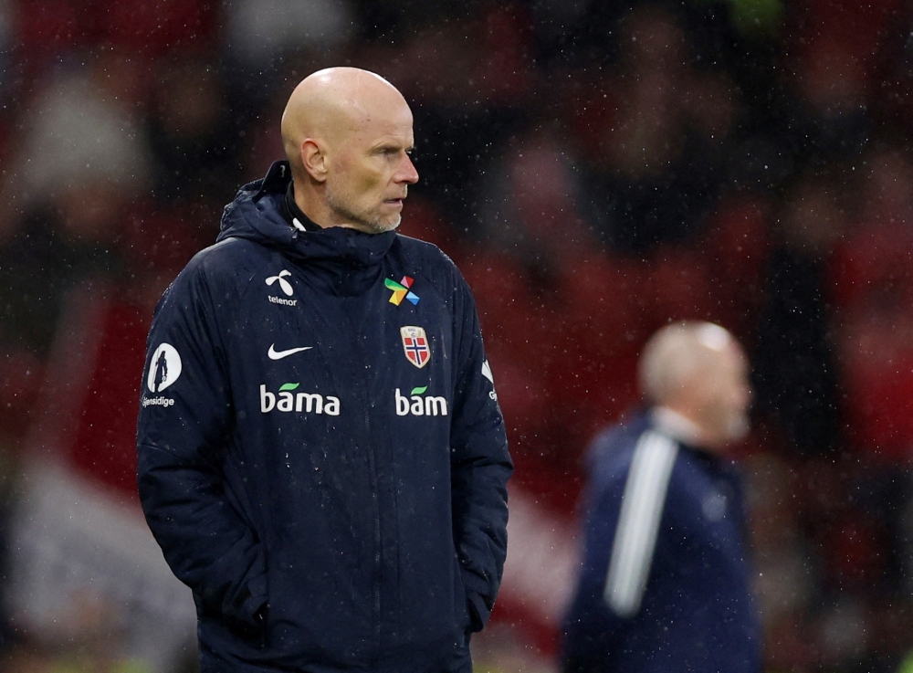 Norway head coach Stale Solbakken was fine with four of the six names on the list: Erling Haaland, Jorgen Strand Larsen, Antonio Nusa and Oscar Bobb are all part of the set-up, although Bobb is currently out of action with an injury. It was the other two names that raised eyebrows as Einar Gundersen and Jorgen Juve, fine players though they were, both died several decades ago. — Reuters pic 