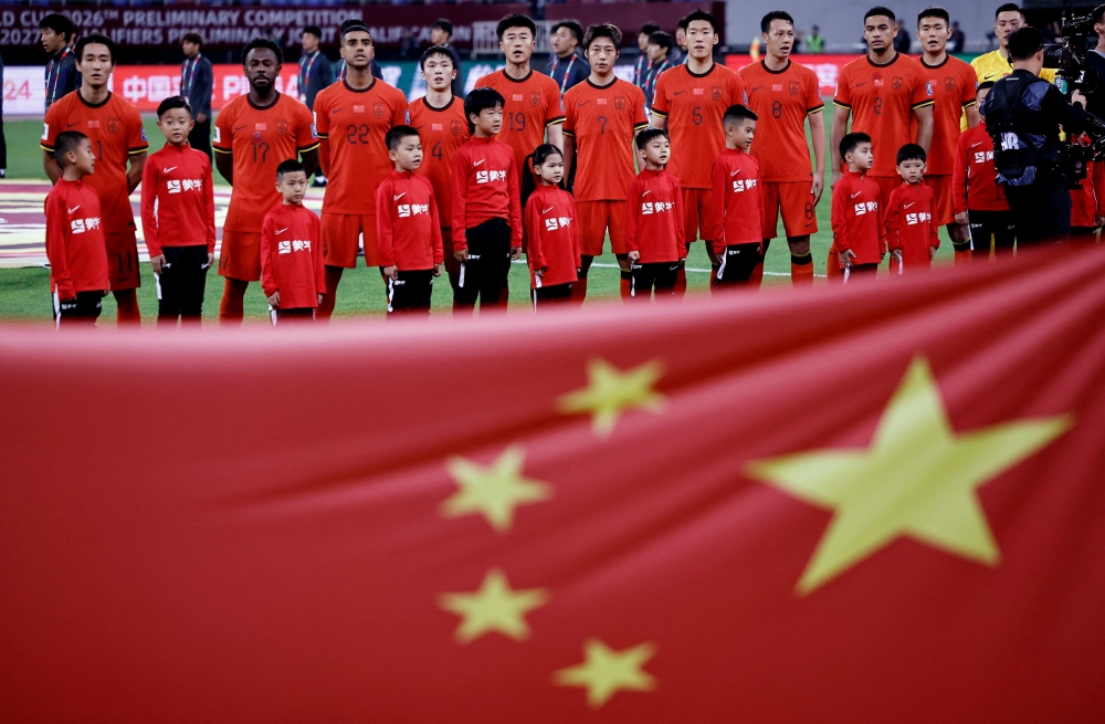 Under President Xi Jinping, Beijing has in recent years deepened a crackdown on corruption in Chinese sports, especially football. — Reuters pic