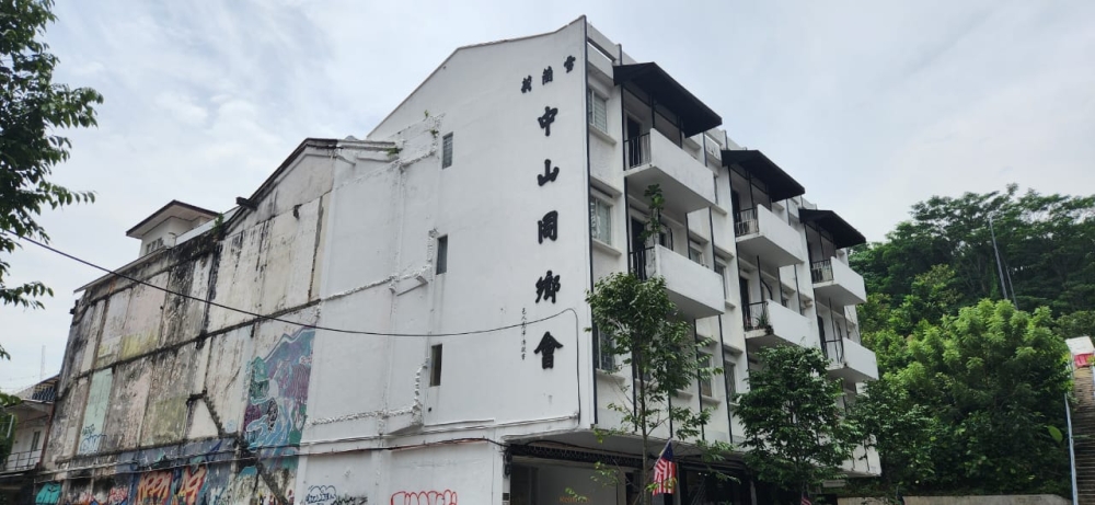  The Zhongshan Building in Jalan Rotan has now become a contemporary arts hub. — Picture by Arif Zikri