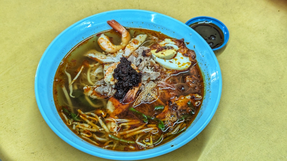 Prawn mee here is on the sweeter side, but still very flavourful. — Picture by Ethan Lau