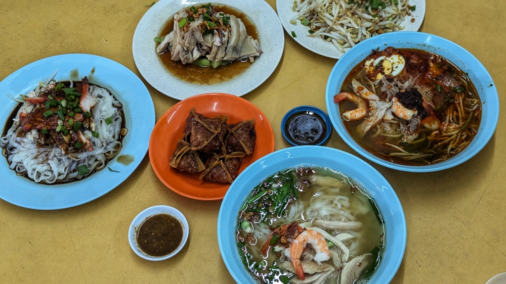 A sampling of the variety of noodle dishes and more that Weng Kee offers. — Picture by Ethan Lau