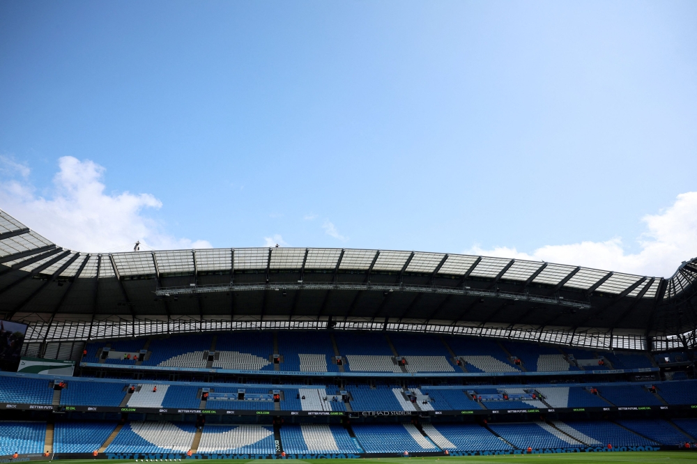 Manchester City are charged with failing to comply with Premier League rules requiring clubs to follow Uefa’s Financial Fair Play regulations. — Reuters pic