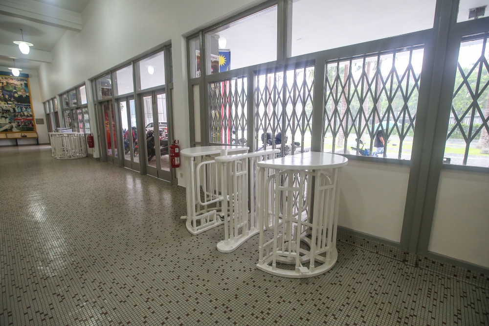 Step right in through the main entrance and you will see the turnstiles that were part of the stadium’s original design. — Pix by Yusof Mat Isa