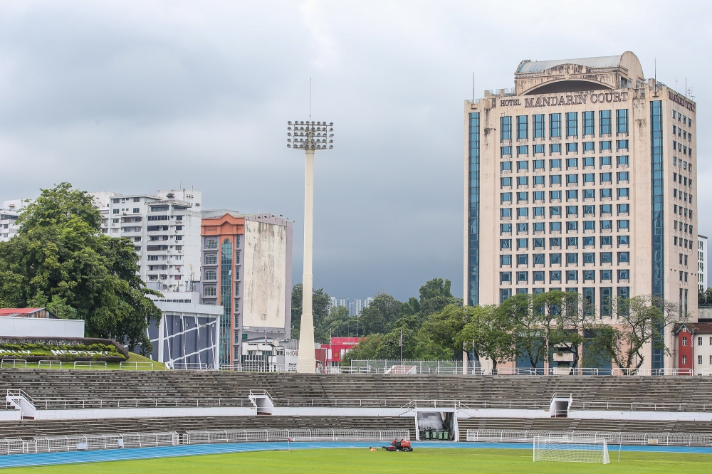 Do watch out for the concrete floodlight towers at each of the stadium's four corners. They were the tallest prestressed structure in the world in 1957 and still remain standing 67 years later. — Pix by Yusof Mat Isa