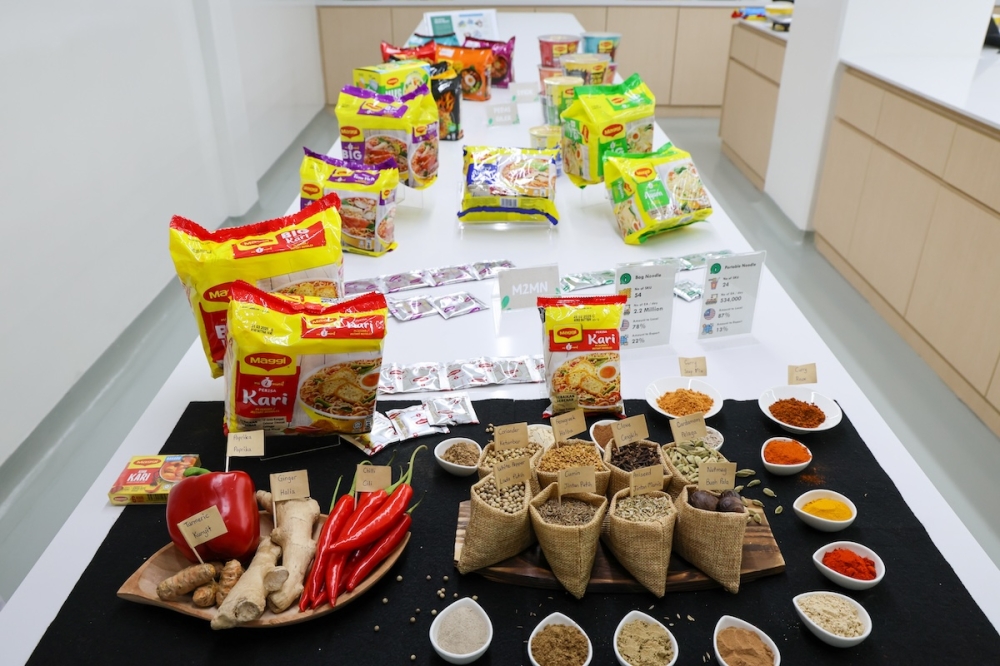 The spices that go into the making of the noodle seasoning. — Picture courtesy of Maggi