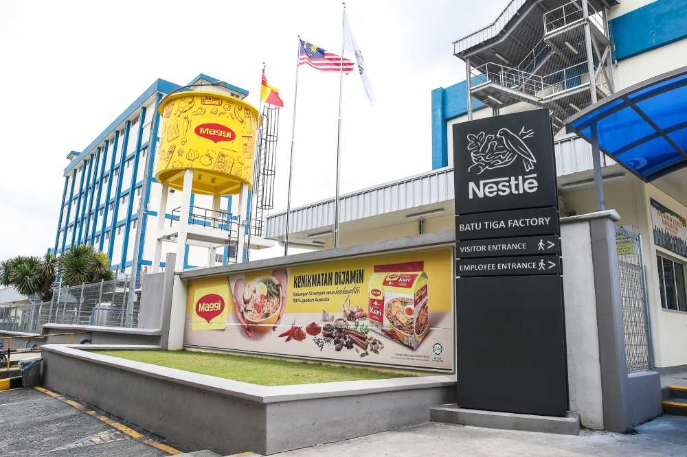 A general view at the Maggi Batu Tiga factory in Shah Alam September 3, 2024. — Picture by Yusof Mat Isa