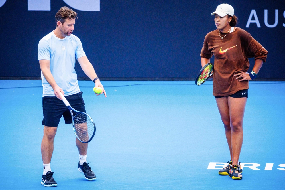 Japanese tennis star Naomi Osaka is parting ways with Belgian coach Wim Fissette, the former world number one said on Instagram yesterday. — AFP pic 