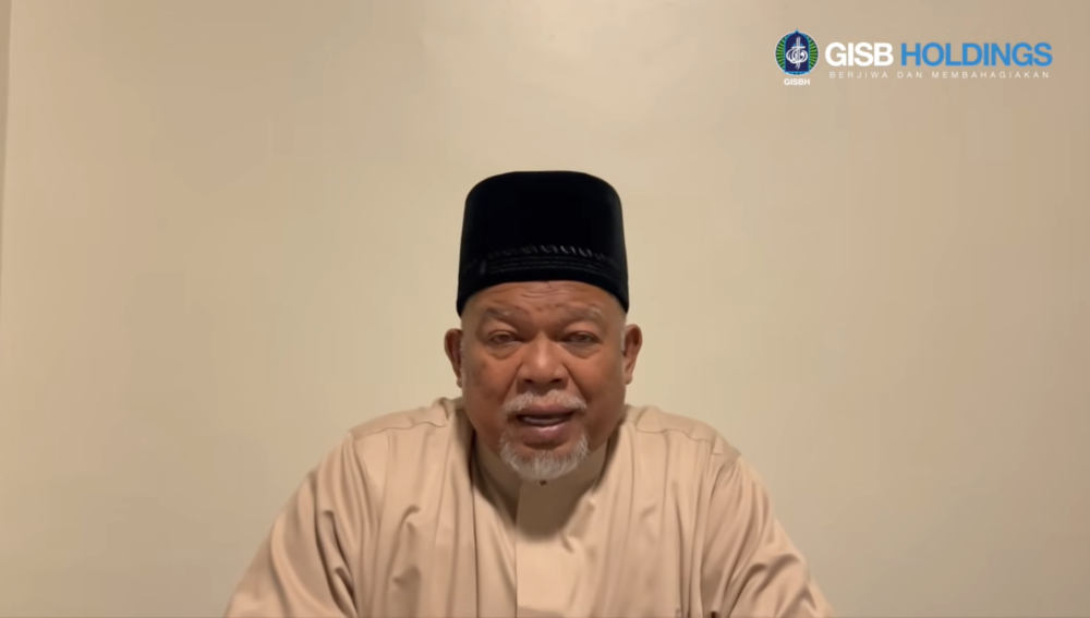 Datuk Nasiruddin Mohd Ali addresses allegations of child sexual abuses linked to his company Global Ikhwan Service and Business Holding (GISBH) in a video clip on September 14, 2024. — Screen grab from Facebook/GISB Holdings Sdn Bhd