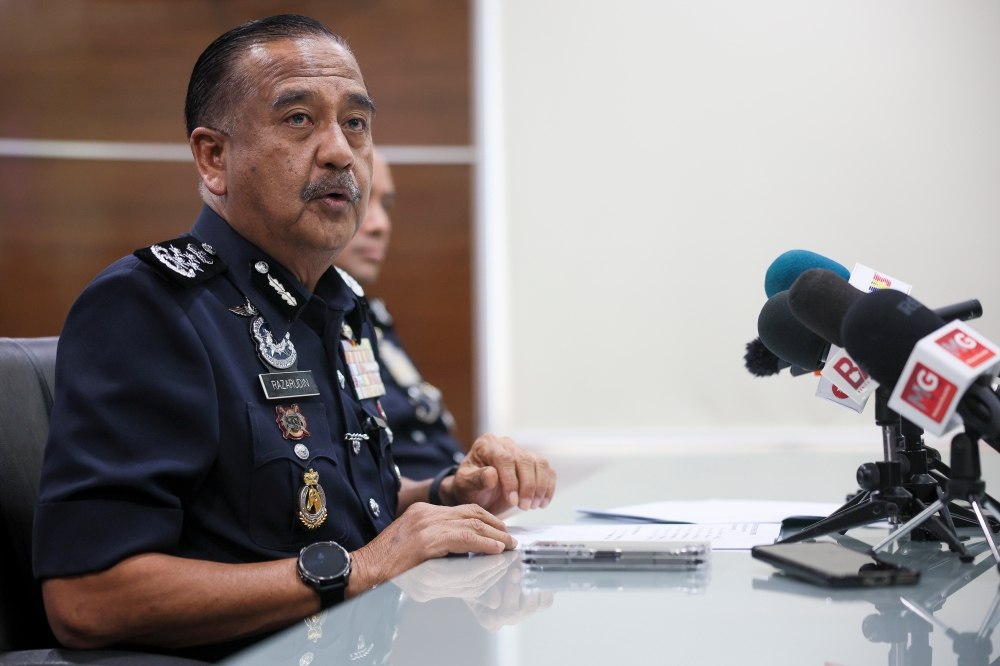 Tan Sri Razarudin Husain said police have been investigating  Global Ikhwan Services and Business Holding (GISBH) since 2011. — Bernama pic