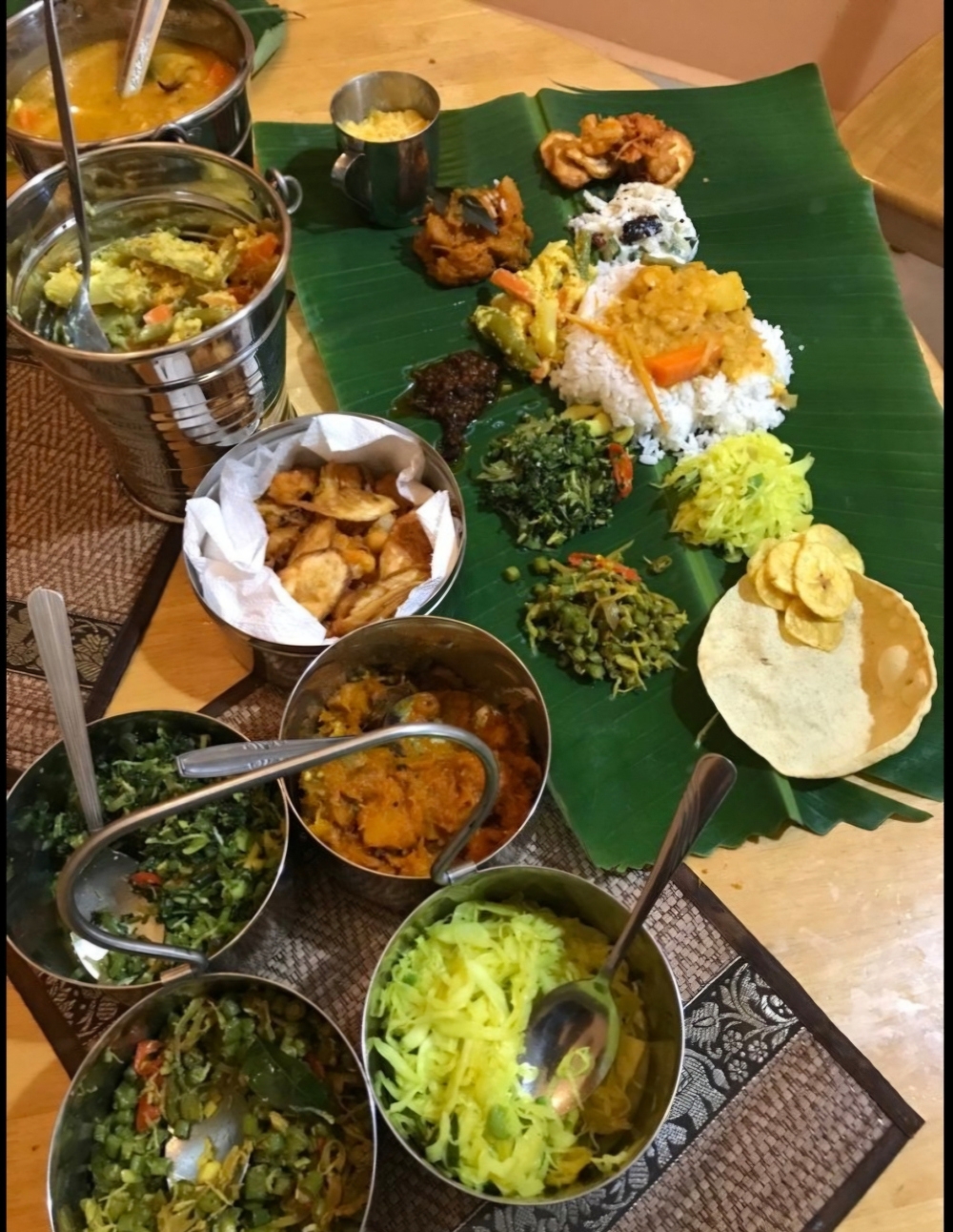 The Onam Sadhya can consists of anywhere between 10 to 25 traditional cuisines. — Picture courtesy of Renitha Ramoo