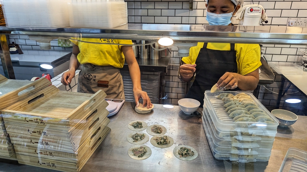 ‘Wantans’ and dumplings are made fresh every day at Dayi Wantan. — Picture by Ethan Lau