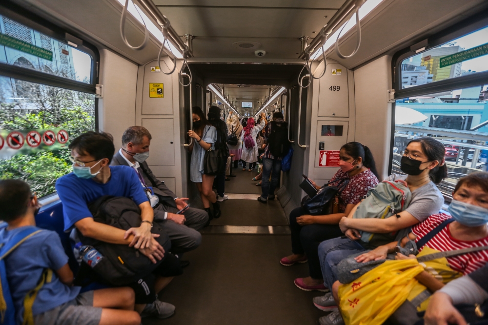 In the 90s, public transport was mostly limited to buses and mini buses dominating the roads, but today, the Klang Valley boasts a comprehensive network of buses, LRT, and MRT covering nearly all major commercial areas. — Picture by Hari Anggara