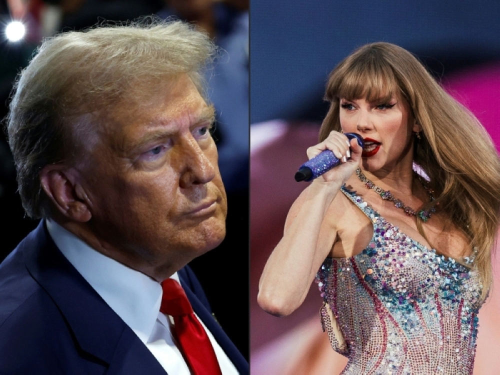 Taylor Swift fans raise RM172,000 in wake of Trump post hating on star, bringing total raised for Harris' campaign to RM889,000