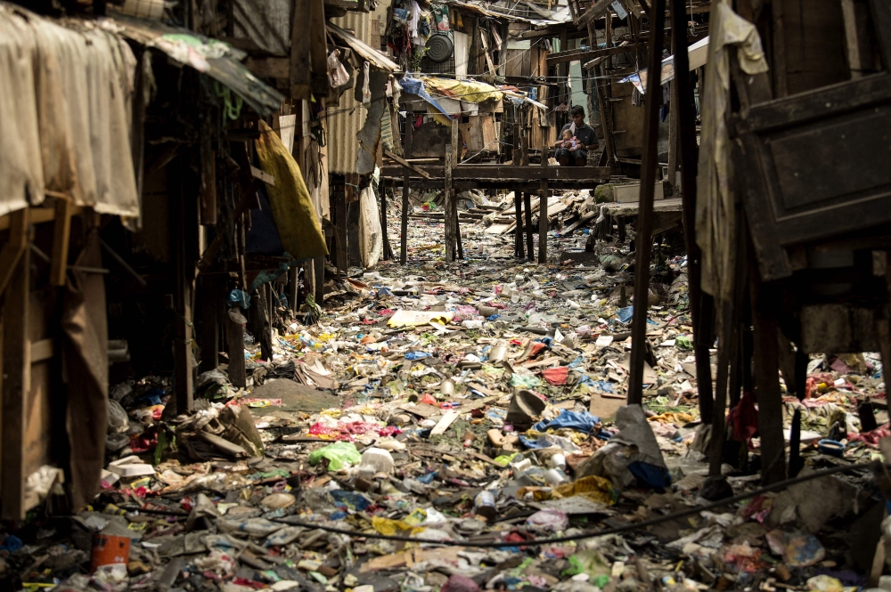 The Philippines, which has thousands of islands, dumps the most plastic into the sea. — AFP pic