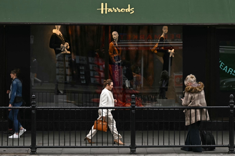 In 1985, Mohamed Al-Fayed also purchased Harrods, the luxury department store in London’s Knightsbridge, where the multiple women and girls he is now accused of raping and sexually assaulting were employees. — AFP pic