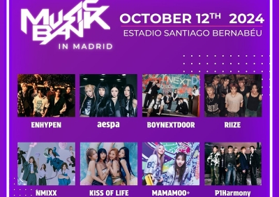 South Korea’s ‘Music Bank’ production demands apology from Spanish football club Real Madrid for cancellation of concert at Santiago Bernabeu Stadium