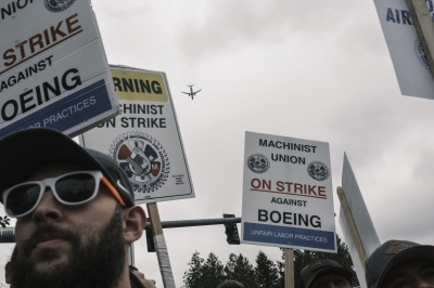 Boeing offers 30pc pay boost to end 10-day strike in US plants; union says aviation giant ‘could do better’