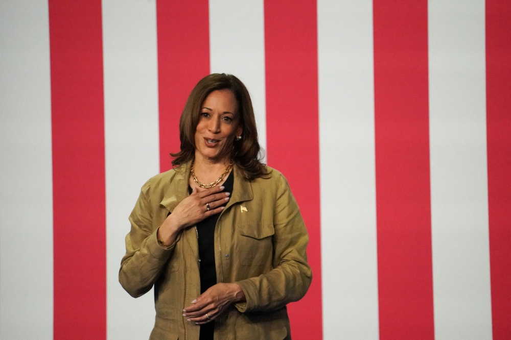 Harris called for more punitive measures for people who cross the border illegally, following an asylum ban on those who enter illegally, a step Biden took this year that has sharply reduced the number of illegal crossings. – Reuters photo