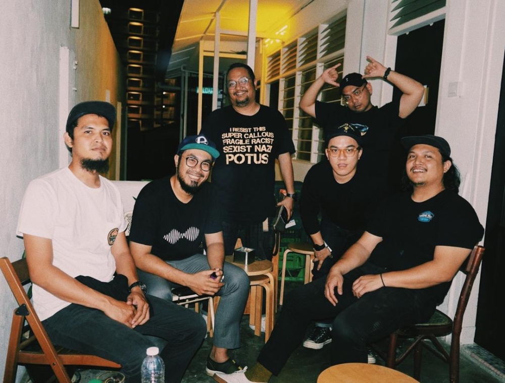 Members of KL-based DJ collective, Disko Santan. — Picture courtesy of Disko Santan