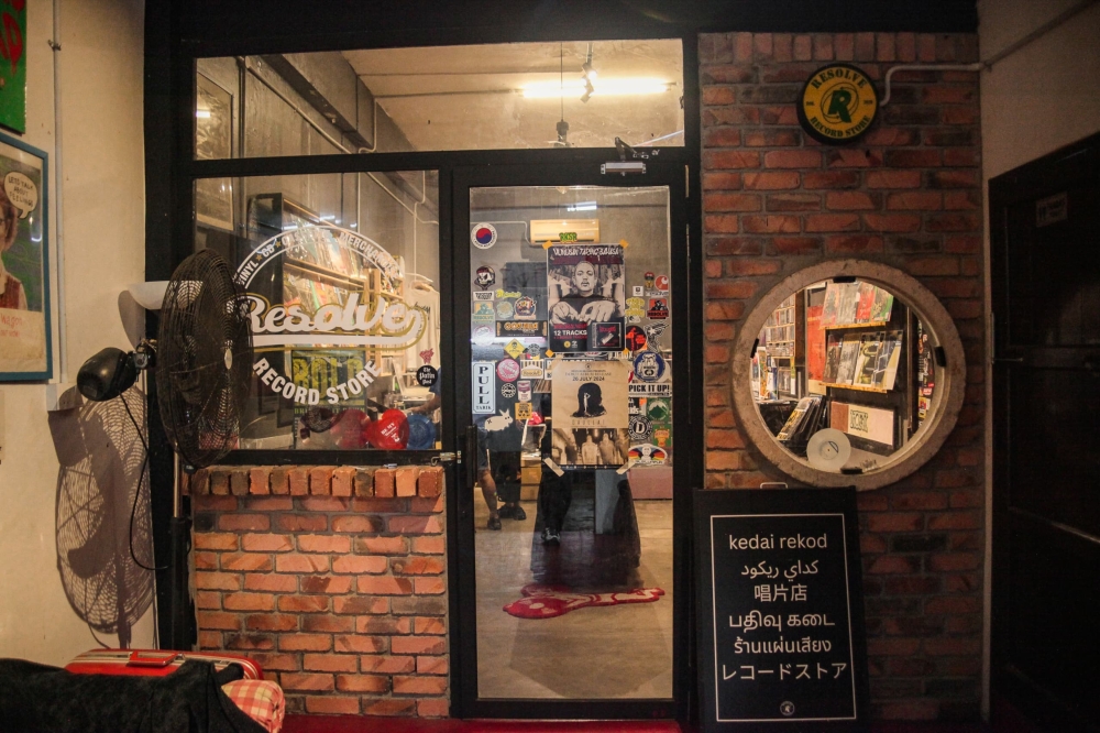 Sungai Petani's Resolve Records is the only record store in the area. — Picture courtesy of Resolve Records