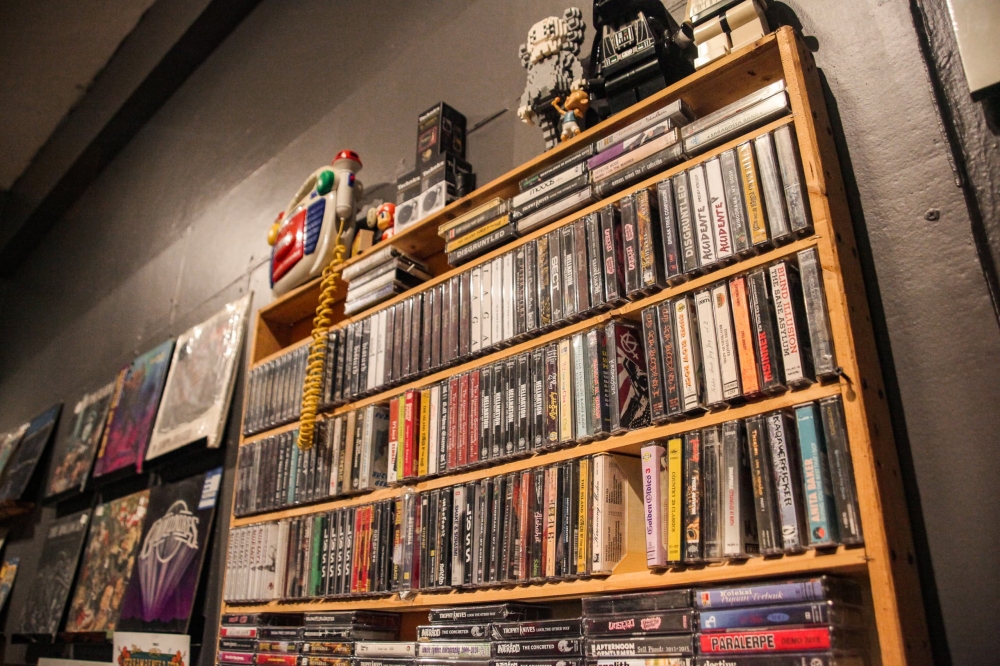 Cassette tapes sold at Resolve Records. — Picture courtesy of Resolve Records