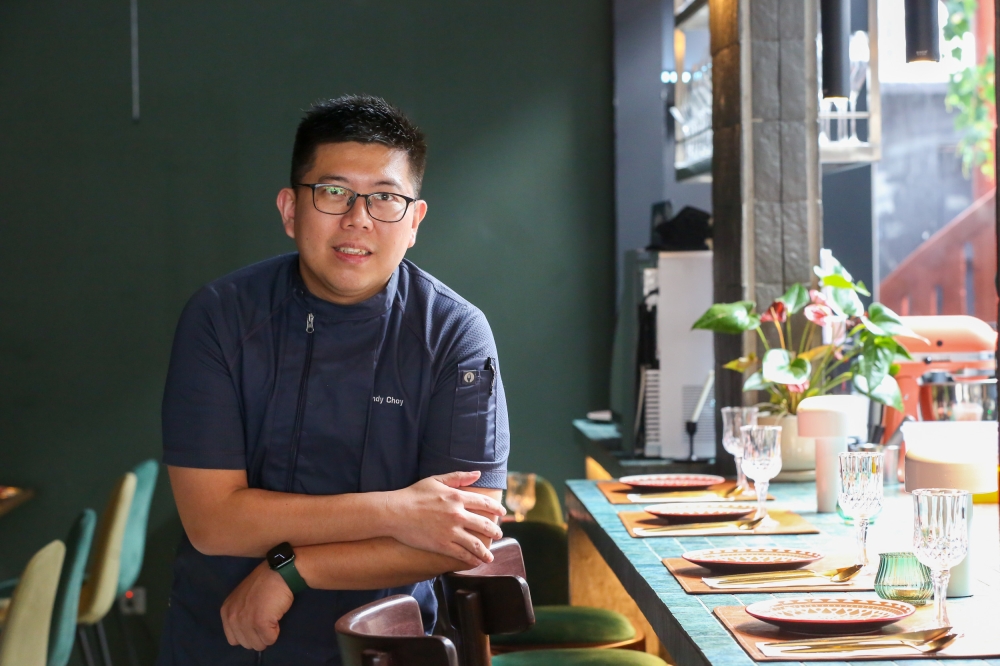  Chateau Dionne's Andy Choy's life has been a series of unexpected opportunities — Picture by Choo Choy May