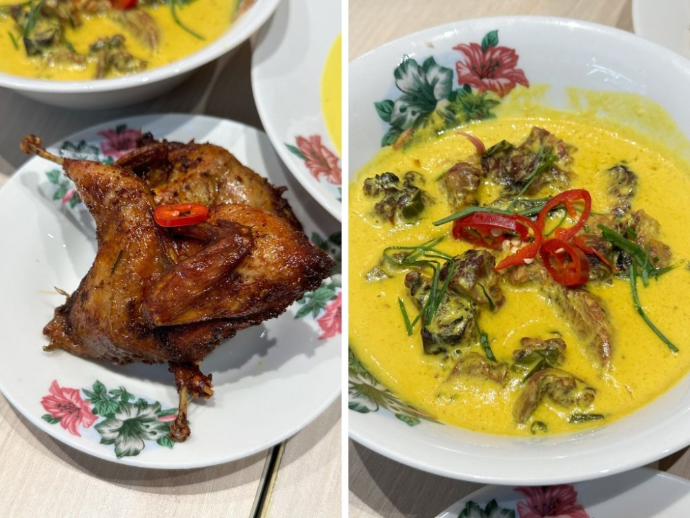 Get ready to nibble through this juicy Burung Puyoh Goreng / Smoky, tender grilled beef and the creamy ‘gulai’ with herbs is what makes this Masak Lemak Daging Salai our favourite. — Pictures by Lee Khang Yi